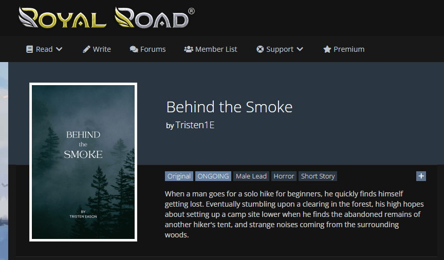 My Short Story is Posted on Royal&nbsp;Road!