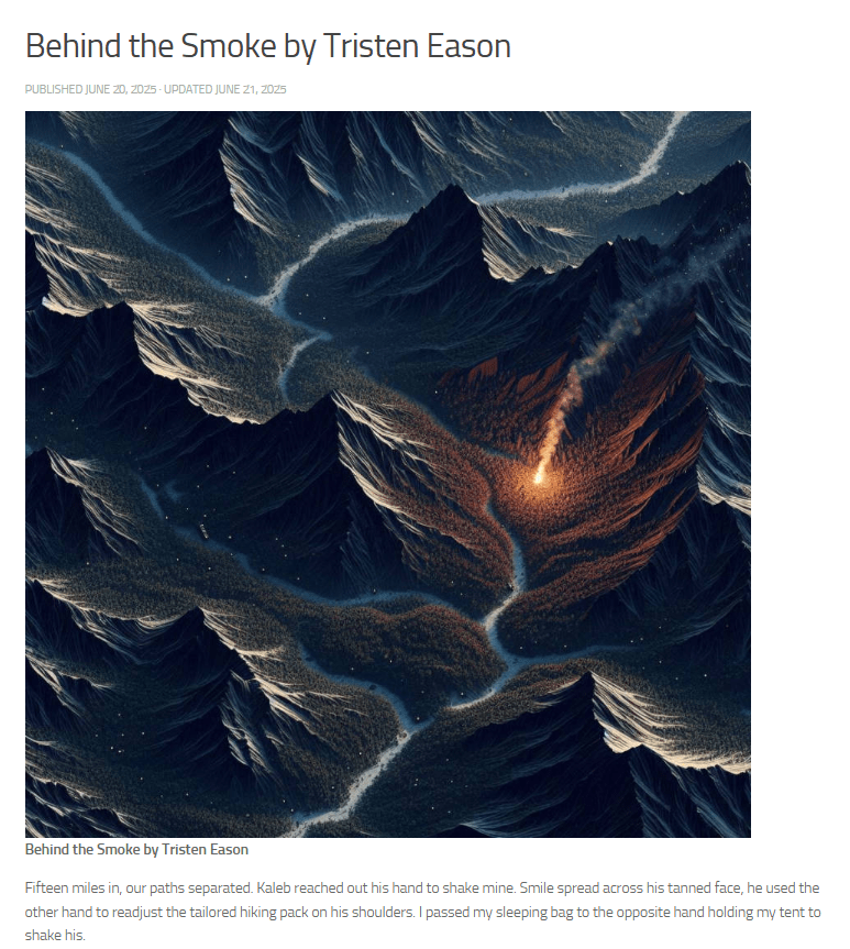 My New Short Story Got&nbsp;Published.