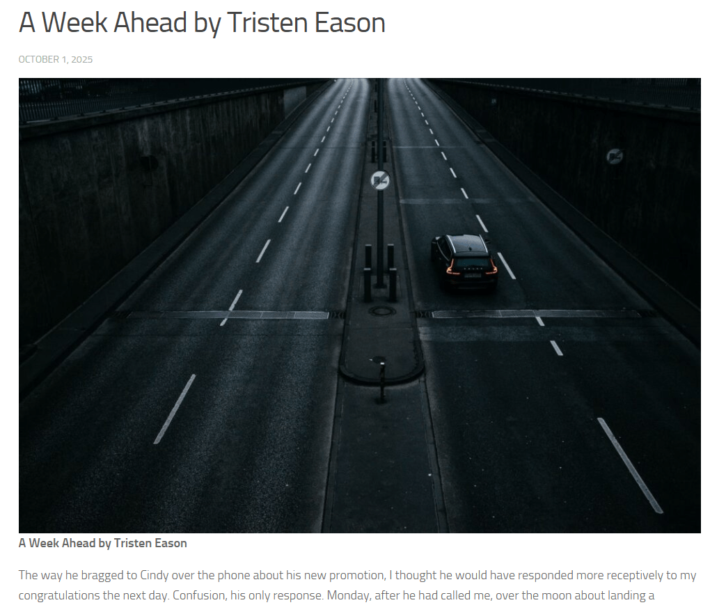 New Story Published!